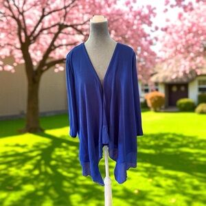 Studio Works Vibrant Blue Women's Cardigan